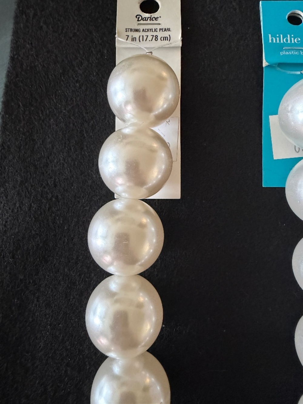 Beads NWT Bead Bundle Faux Pearl Large Size Beads